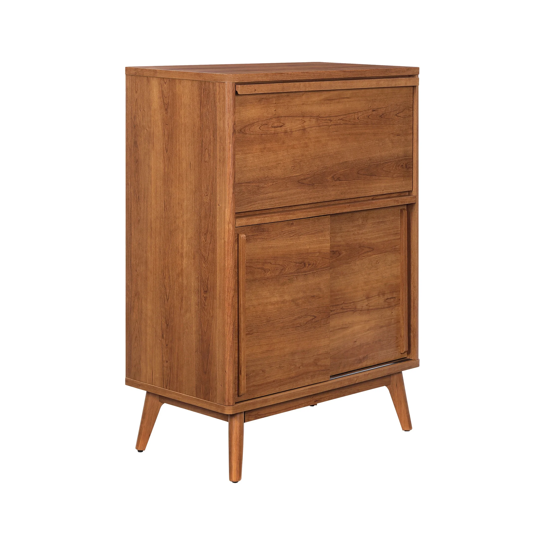Greyson Bar Cabinet, Acorn Finish