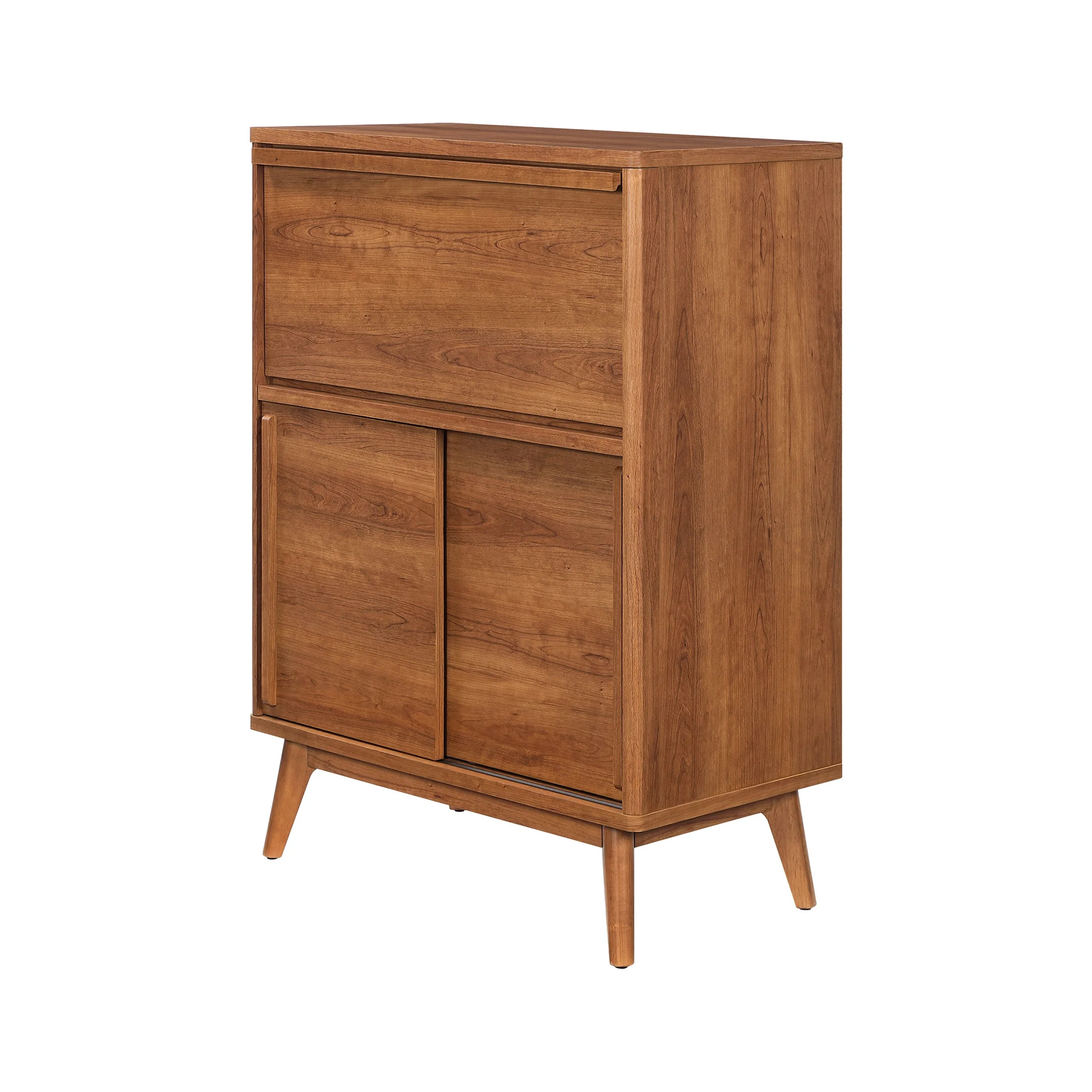 Greyson Bar Cabinet, Acorn Finish