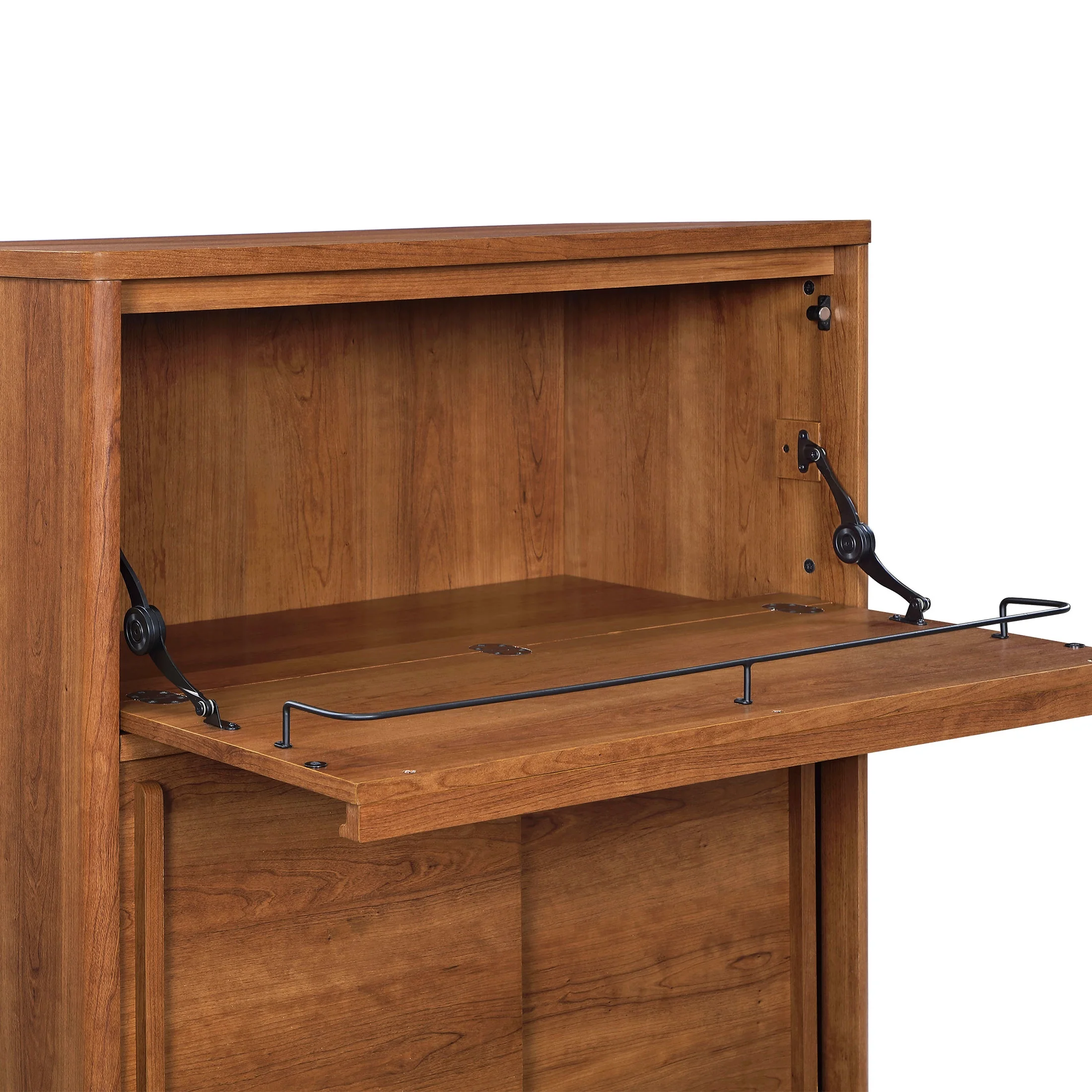 Greyson Bar Cabinet, Acorn Finish
